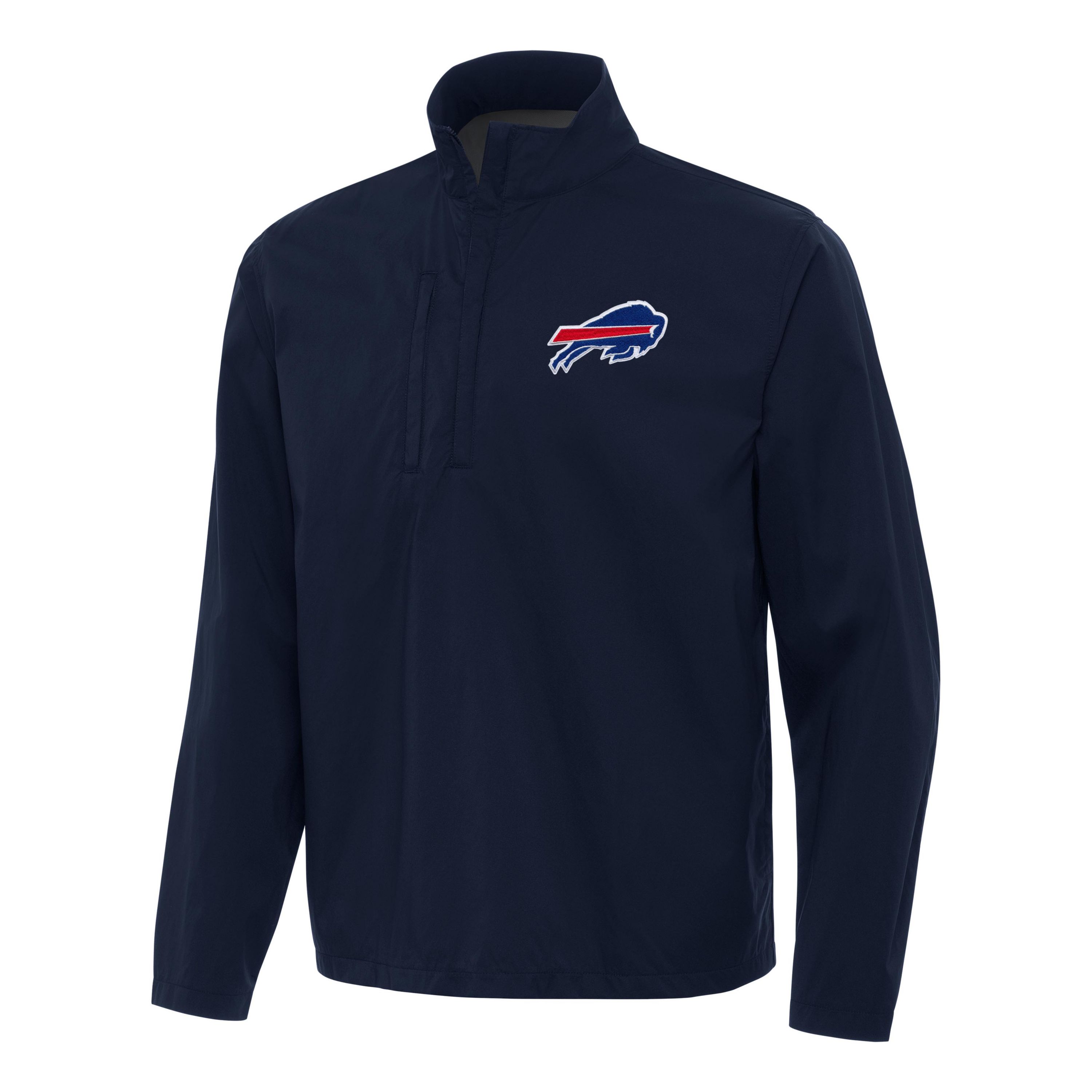 Antigua NFL Buffalo Bills Mens Brisk 1/4 Zip Pullover