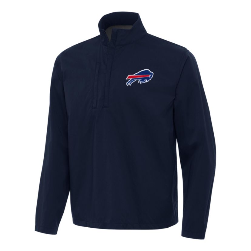 Antigua NFL Buffalo Bills Mens Brisk 1/4 Zip Pullover