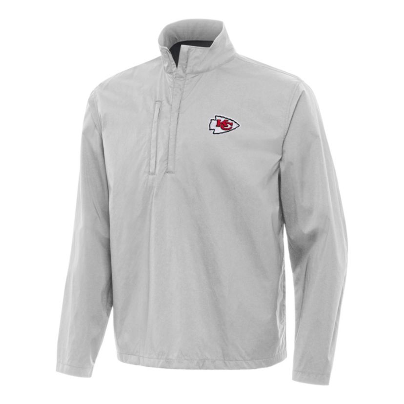 Antigua NFL Kansas City Chiefs Mens Brisk 1/4 Zip Pullover