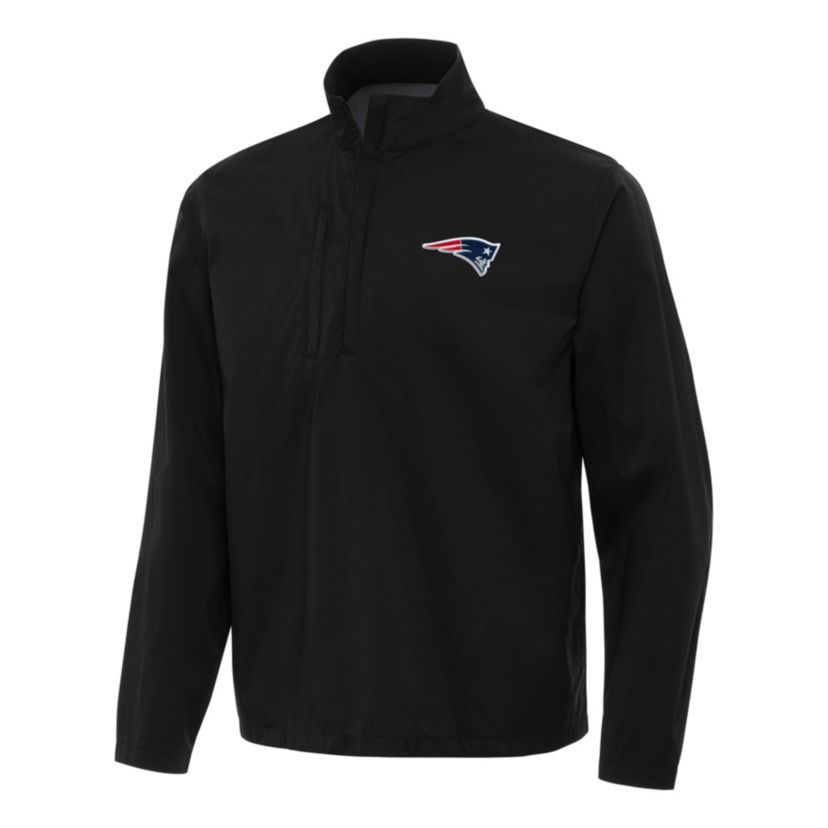 Antigua NFL New England Patriots Mens Brisk 1/4 Zip Pullover