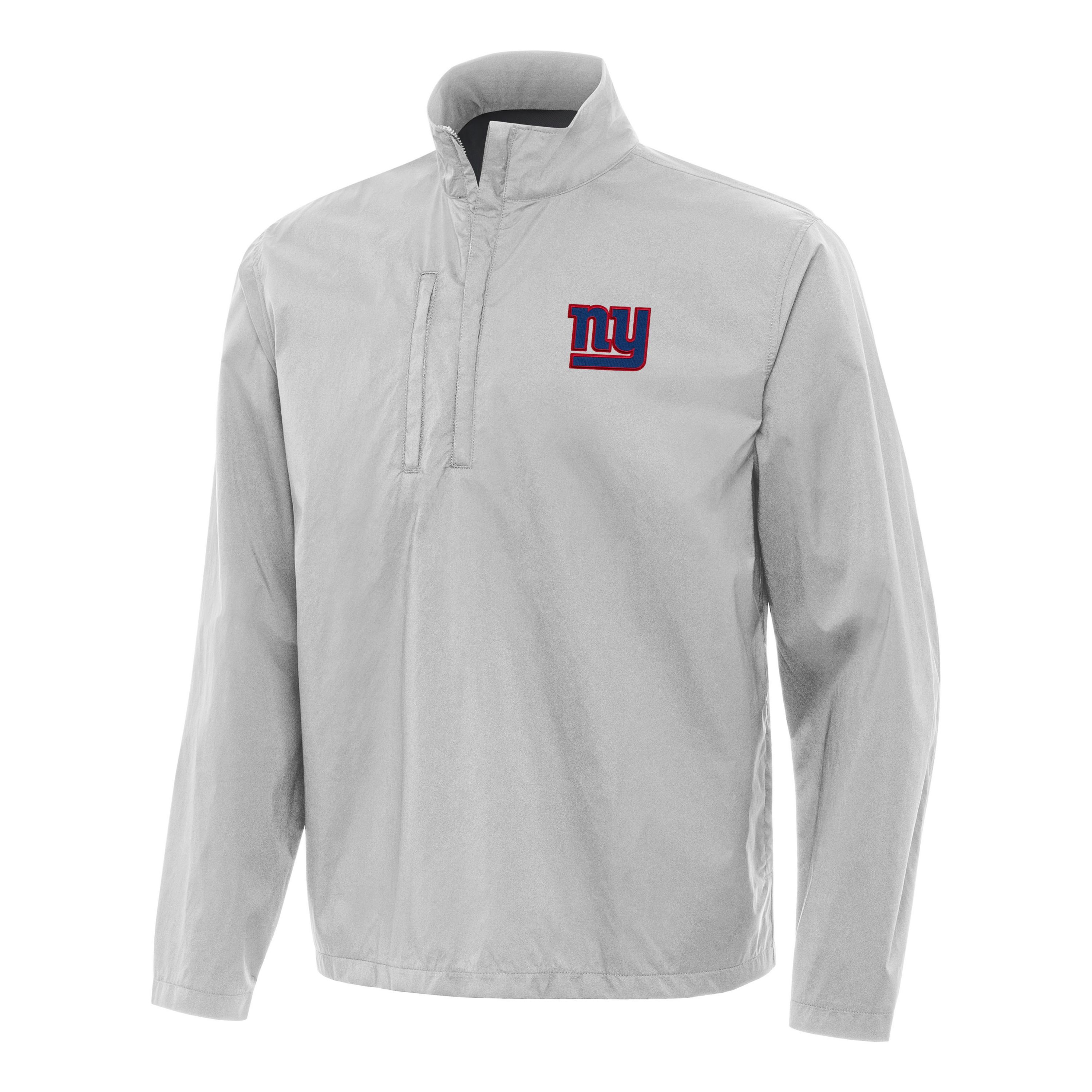 Antigua NFL New York Giants Mens Brisk 1/4 Zip Pullover
