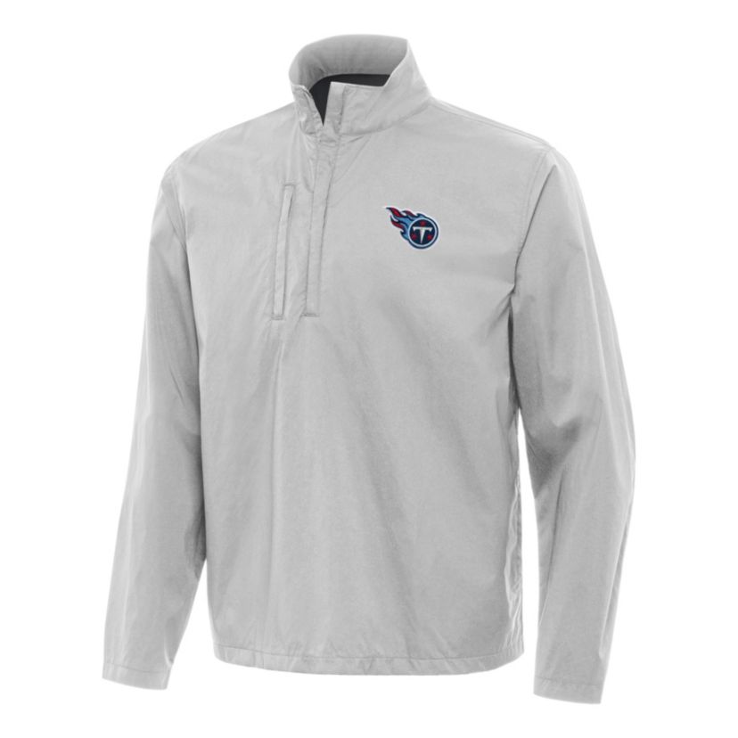 Antigua NFL Tennessee Titans Mens Brisk 1/4 Zip Pullover