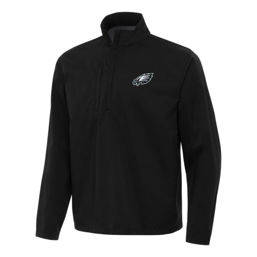 Antigua NFL Philadelphia Eagles Mens Brisk 1/4 Zip Pullover