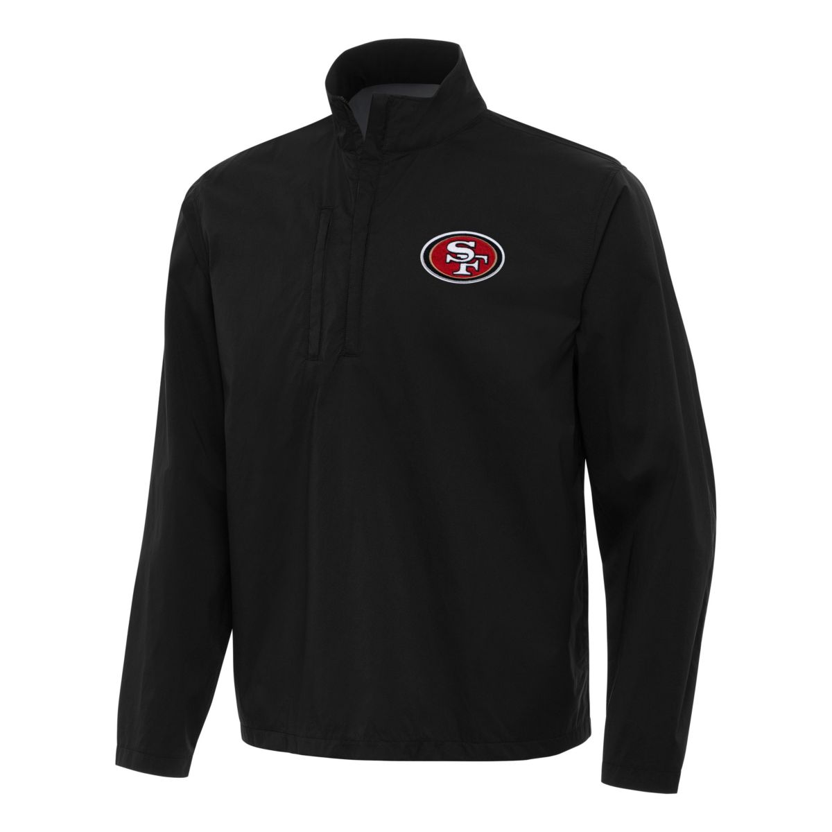 Antigua NFL San Francisco 49ers Mens Brisk 1/4 Zip Pullover
