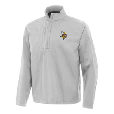 Antigua NFL Minnesota Vikings Men's Brisk 1/4 Zip Pullover, 3XL