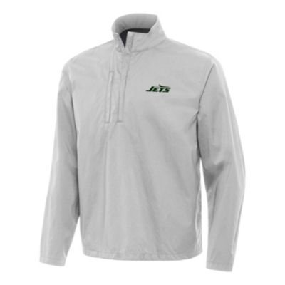 Antigua NFL New York Jets Men's Brisk 1/4 Zip Pullover, Small