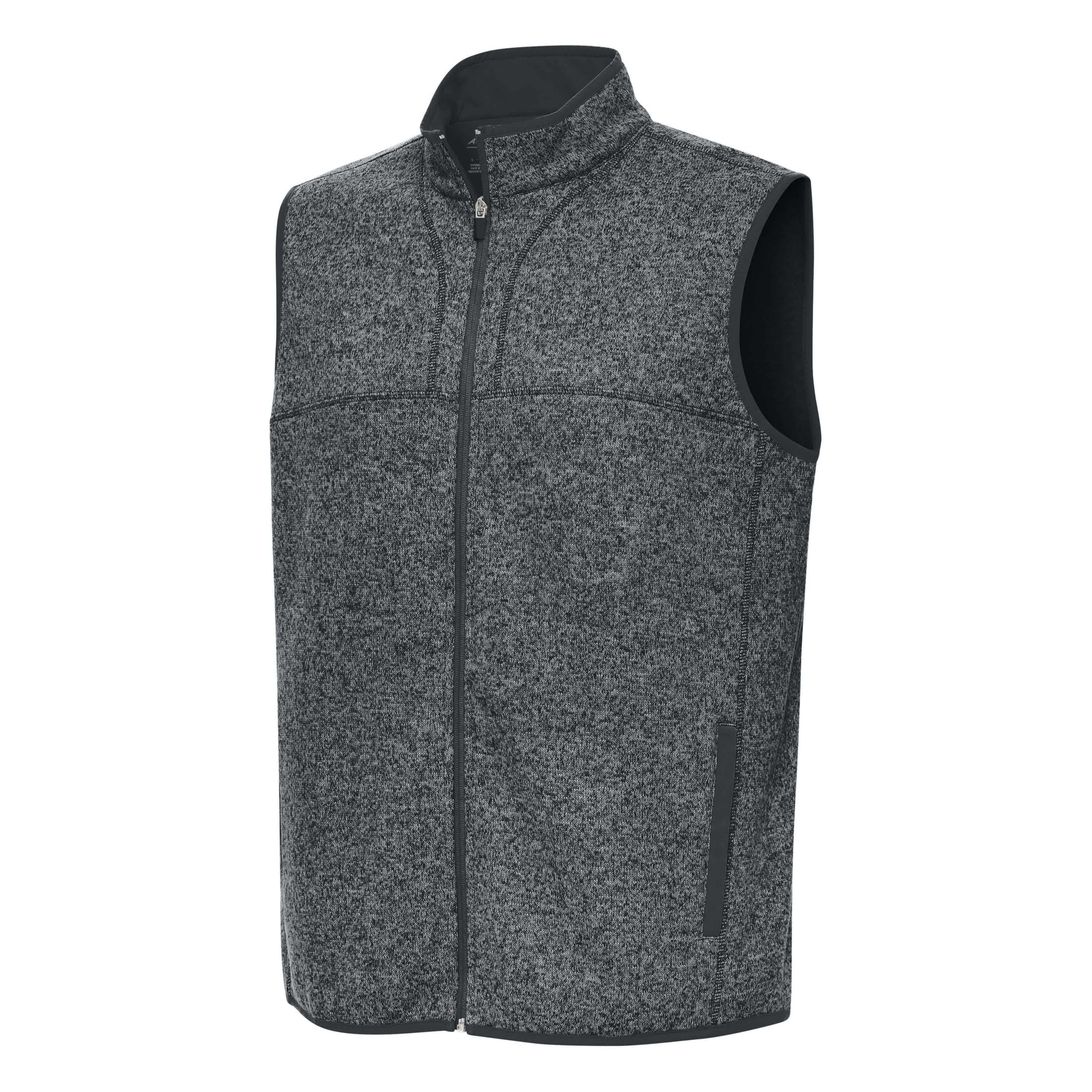 Antigua BLANK Mens Fortune Full Zip Vest
