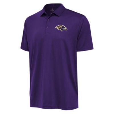 Antigua NFL Baltimore Ravens Men's Ellipse Polo, Purple, 2XL