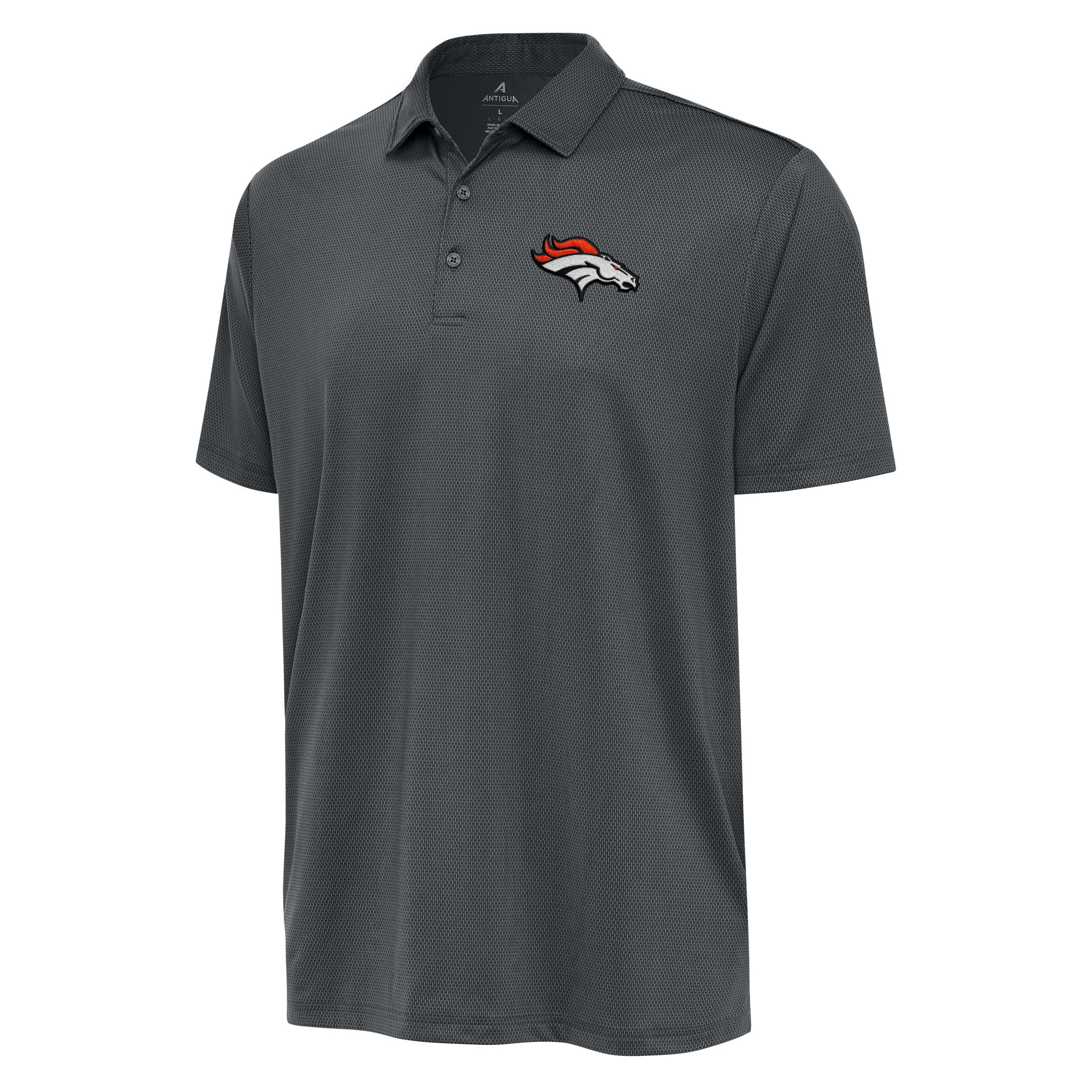 Antigua NFL Denver Broncos Mens Ellipse Polo