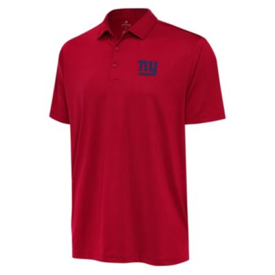 Antigua NFL New York Giants Men's Ellipse Polo, Red, 2XL