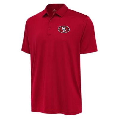 Antigua NFL San Francisco 49ers Men's Ellipse Polo, Red, Medium