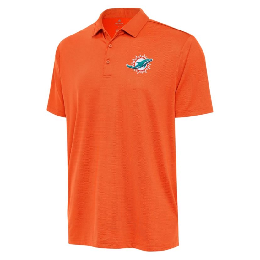 Antigua NFL Miami Dolphins Mens Ellipse Polo