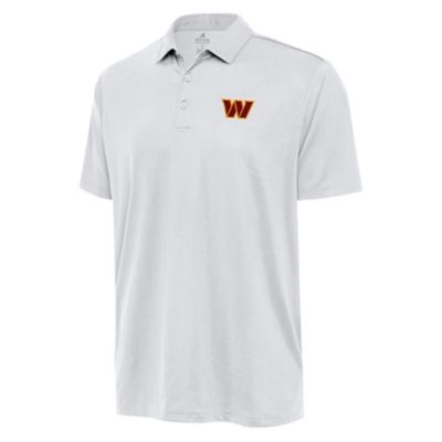 Antigua NFL Washington Commanders Men's Ellipse Polo, White, 3XL