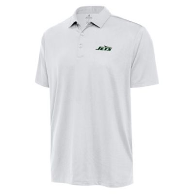 Antigua NFL New York Jets Men's Ellipse Polo, White, XL
