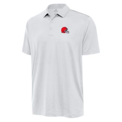 Antigua NFL Cleveland Browns Men's Ellipse Polo, White, XL
