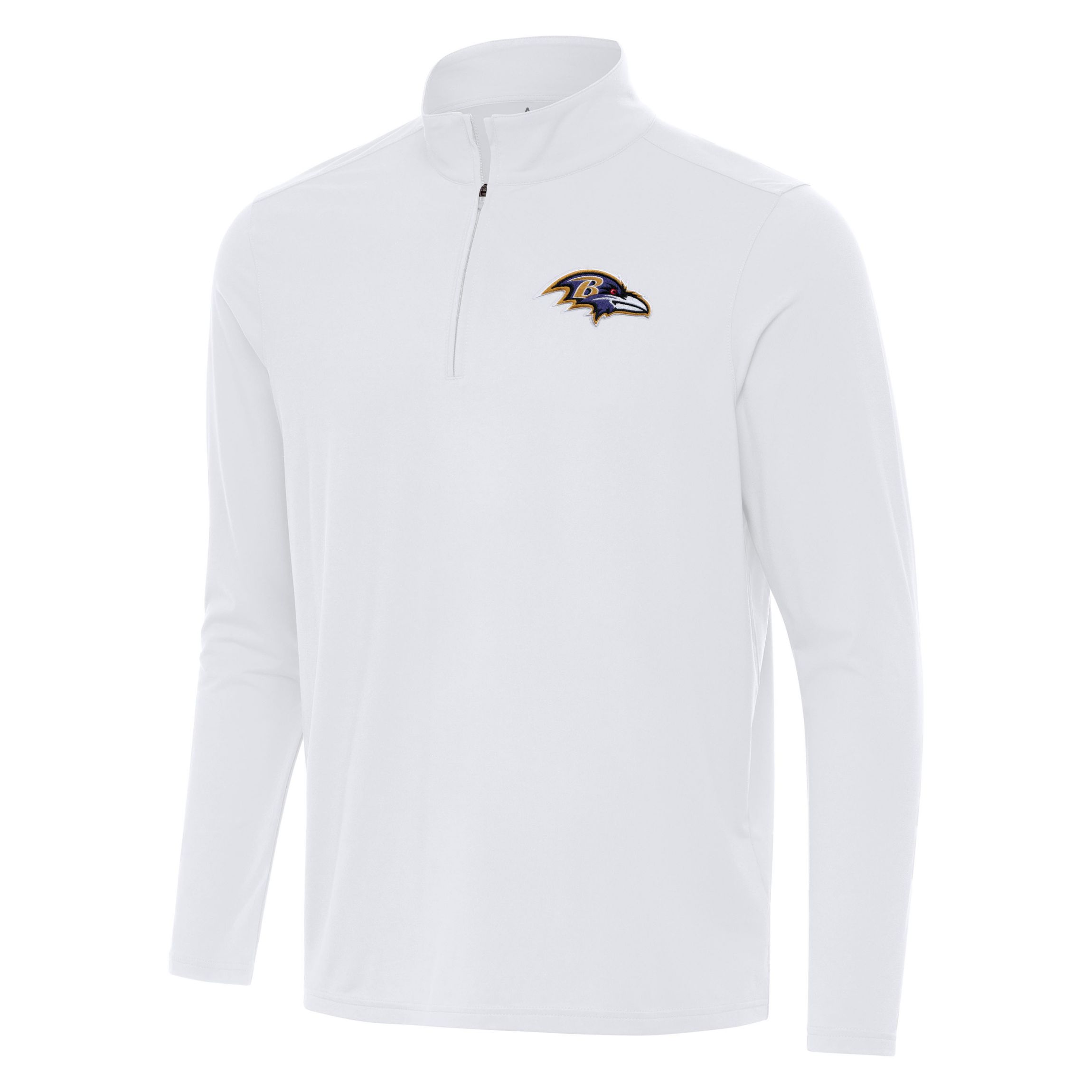 Antigua NFL Baltimore Ravens Mens Intent 1/4 Zip Pullover