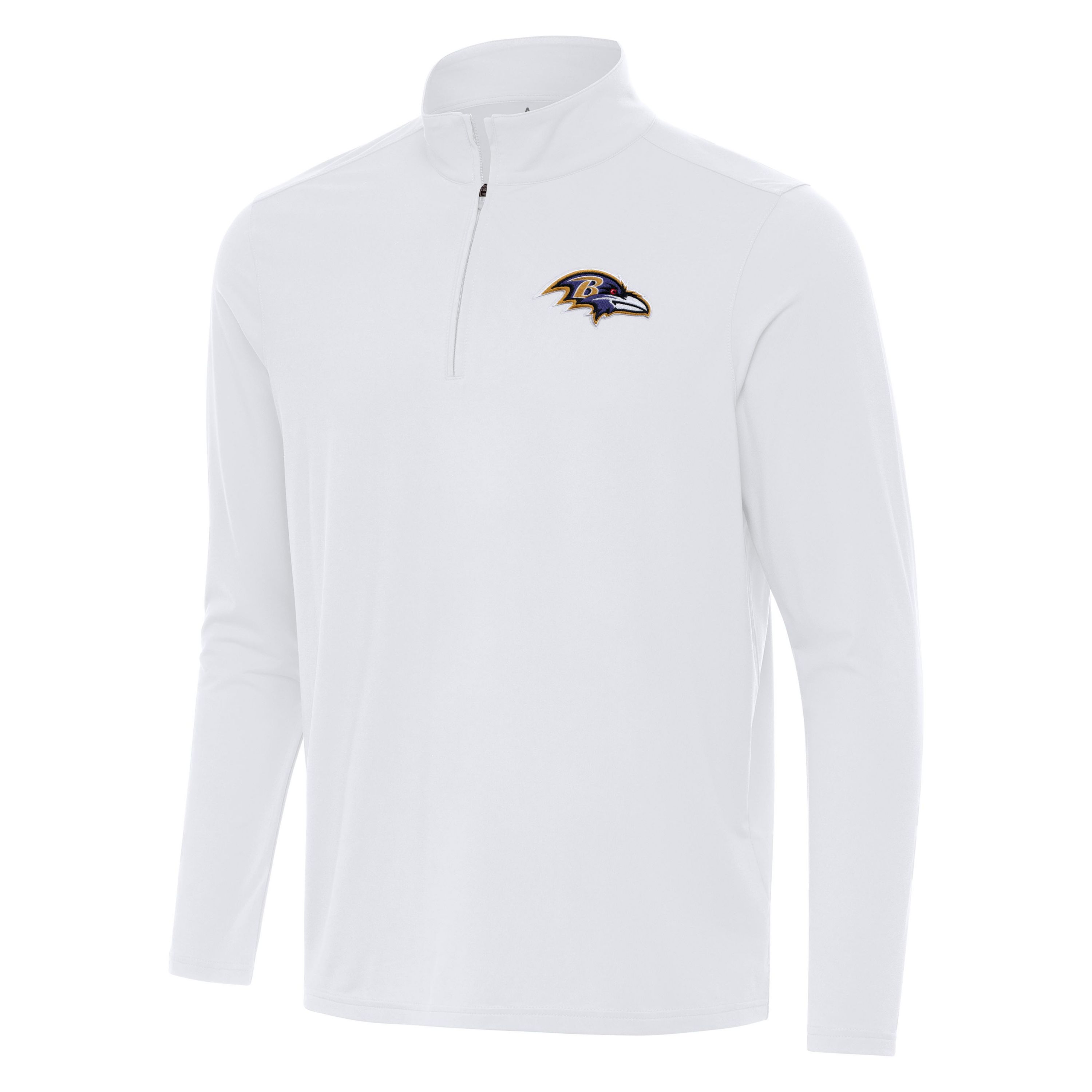 Antigua NFL Baltimore Ravens Mens Intent 1/4 Zip Pullover