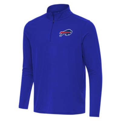 Antigua NFL Buffalo Bills Men's Intent 1/4 Zip Pullover, Large