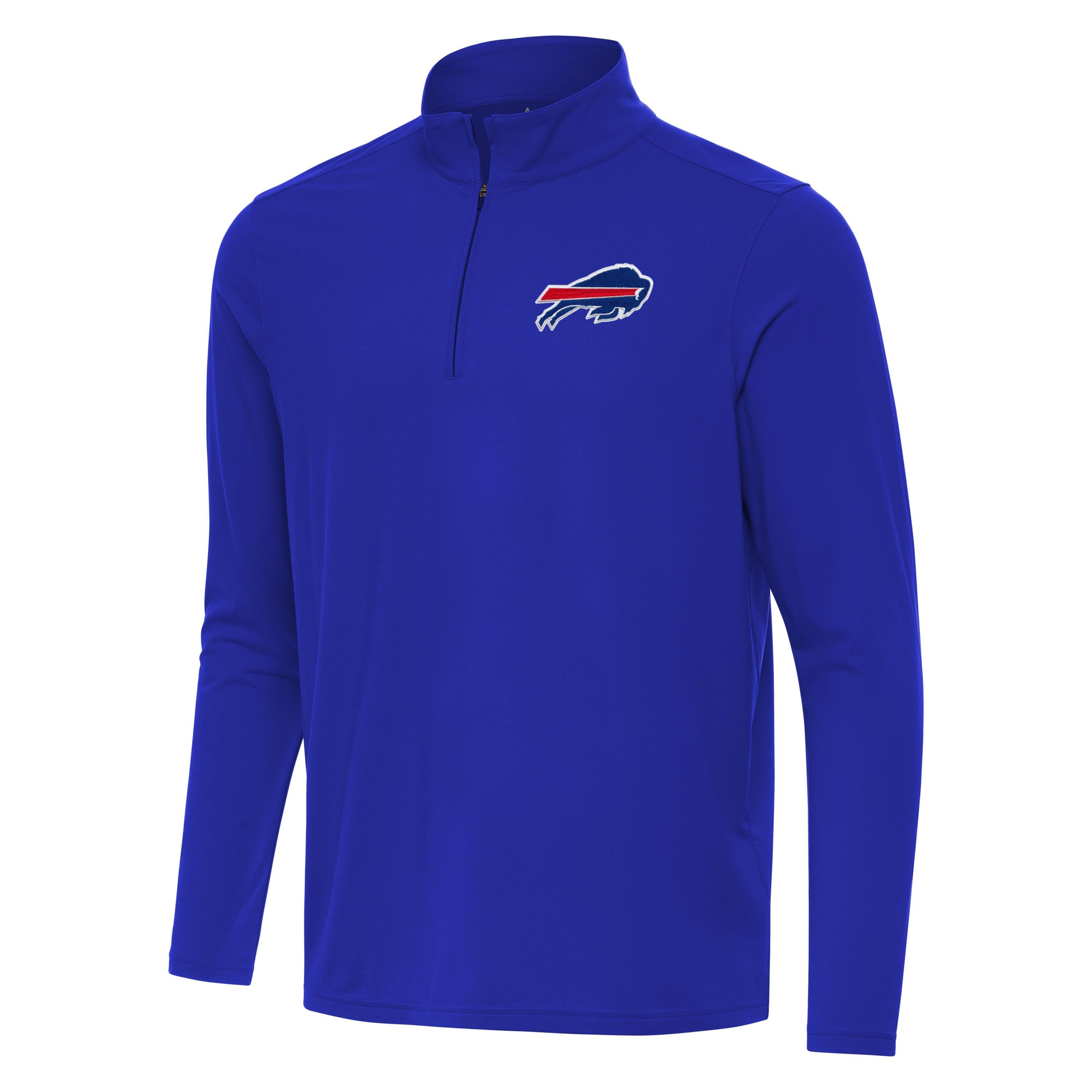 Antigua NFL Buffalo Bills Mens Intent 1/4 Zip Pullover