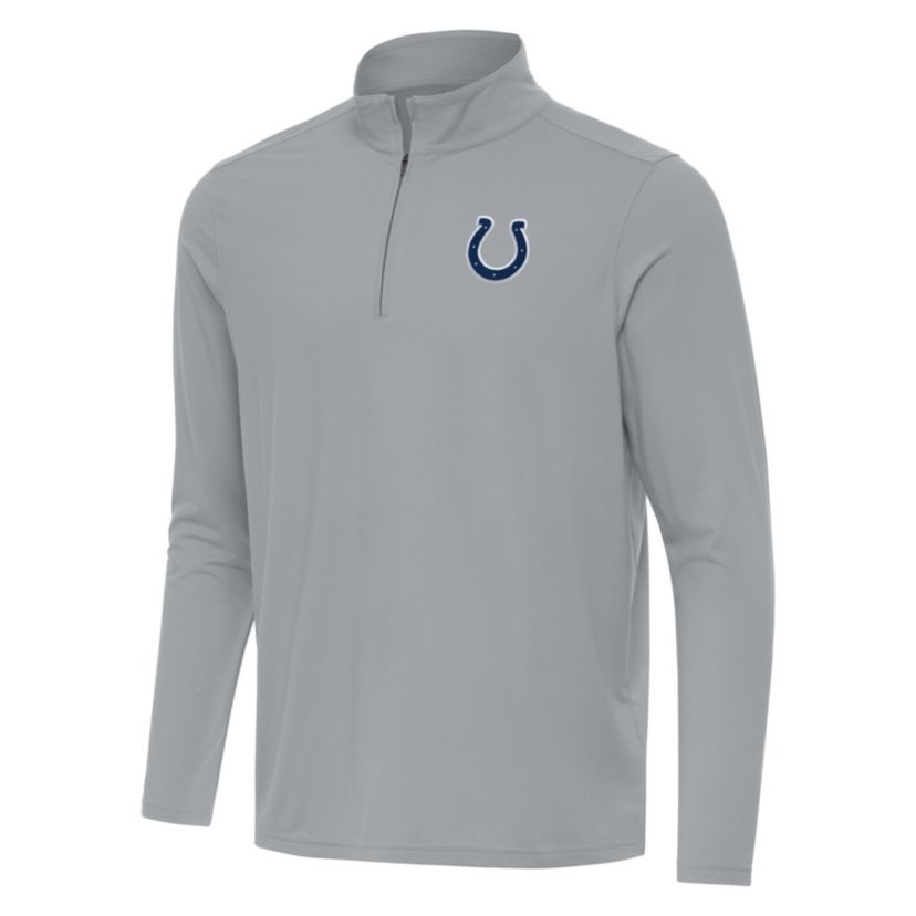 Antigua NFL Indianapolis Colts Mens Intent 1/4 Zip Pullover