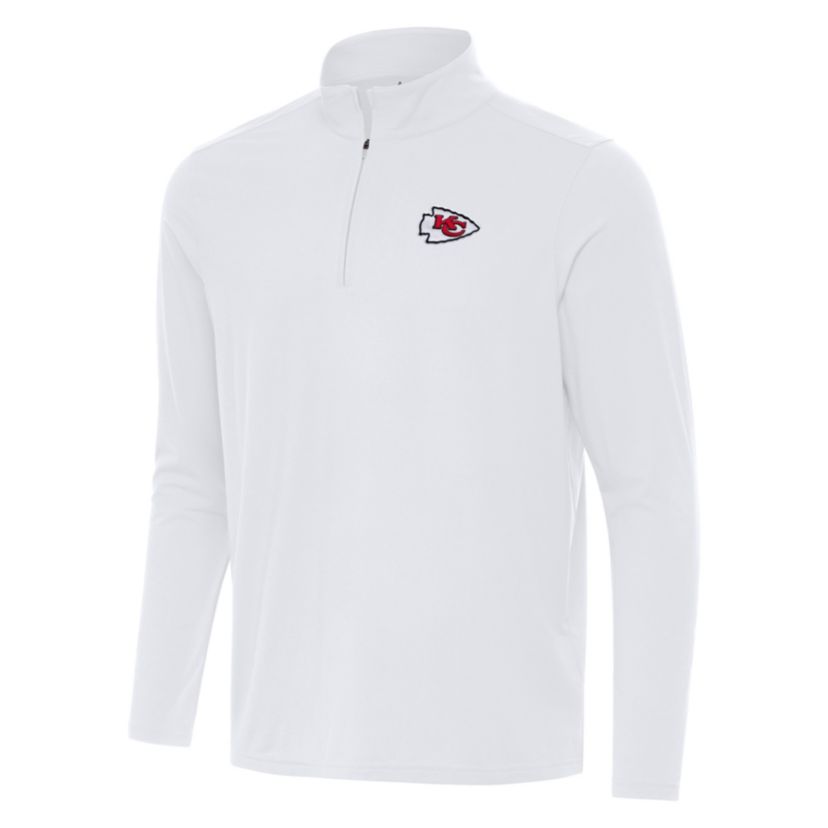 Antigua NFL Kansas City Chiefs Mens Intent 1/4 Zip Pullover