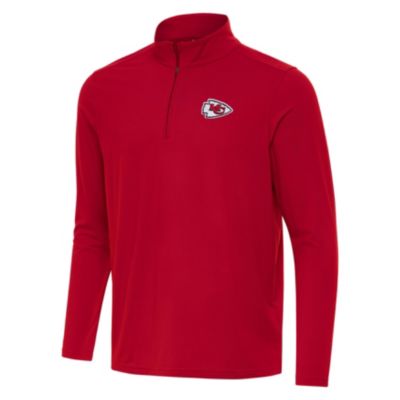Antigua NFL Kansas City Chiefs Men's Intent 1/4 Zip Pullover, Red, Large