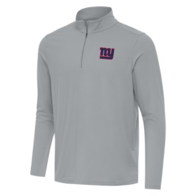 Antigua NFL New York Giants Men's Intent 1/4 Zip Pullover, Medium