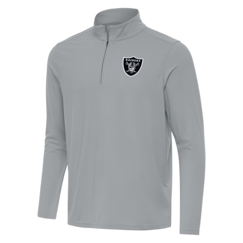 Antigua NFL Las Vegas Raiders  Mens Intent 1/4 Zip Pullover