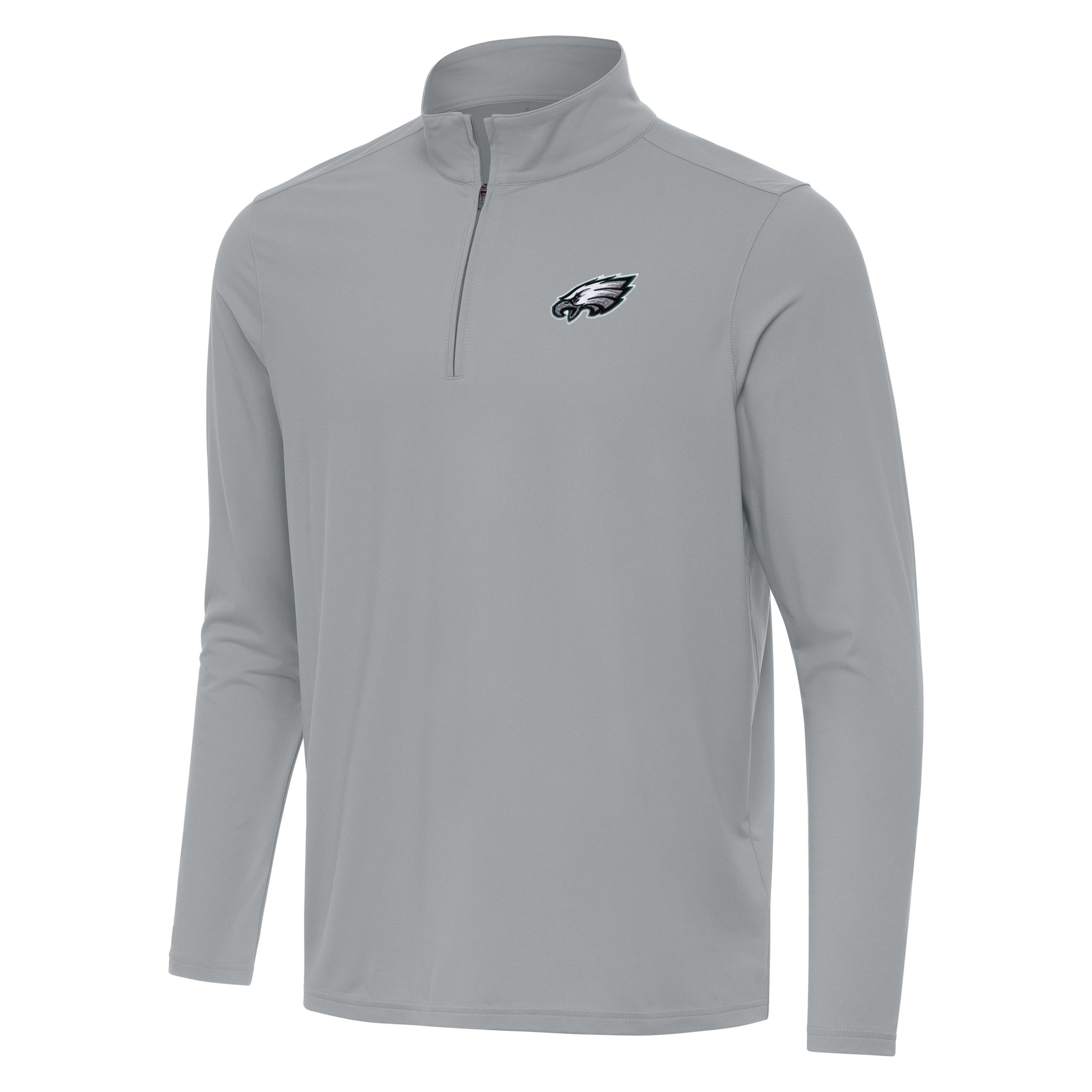 Antigua NFL Philadelphia Eagles Mens Intent 1/4 Zip Pullover