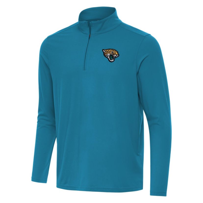 Antigua NFL Jacksonville Jaguars Mens Intent 1/4 Zip Pullover