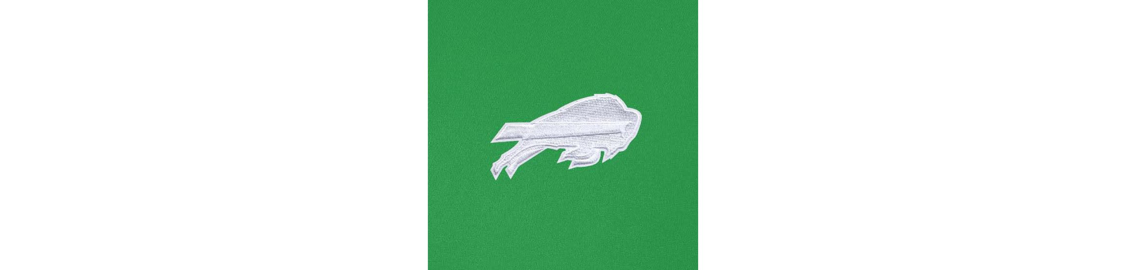 Antigua St. Patricks Day NFL Buffalo Bills Mens Intent 1/4 Zip Pullover