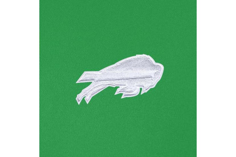 Antigua St. Patricks Day NFL Buffalo Bills Mens Intent 1/4 Zip Pullover