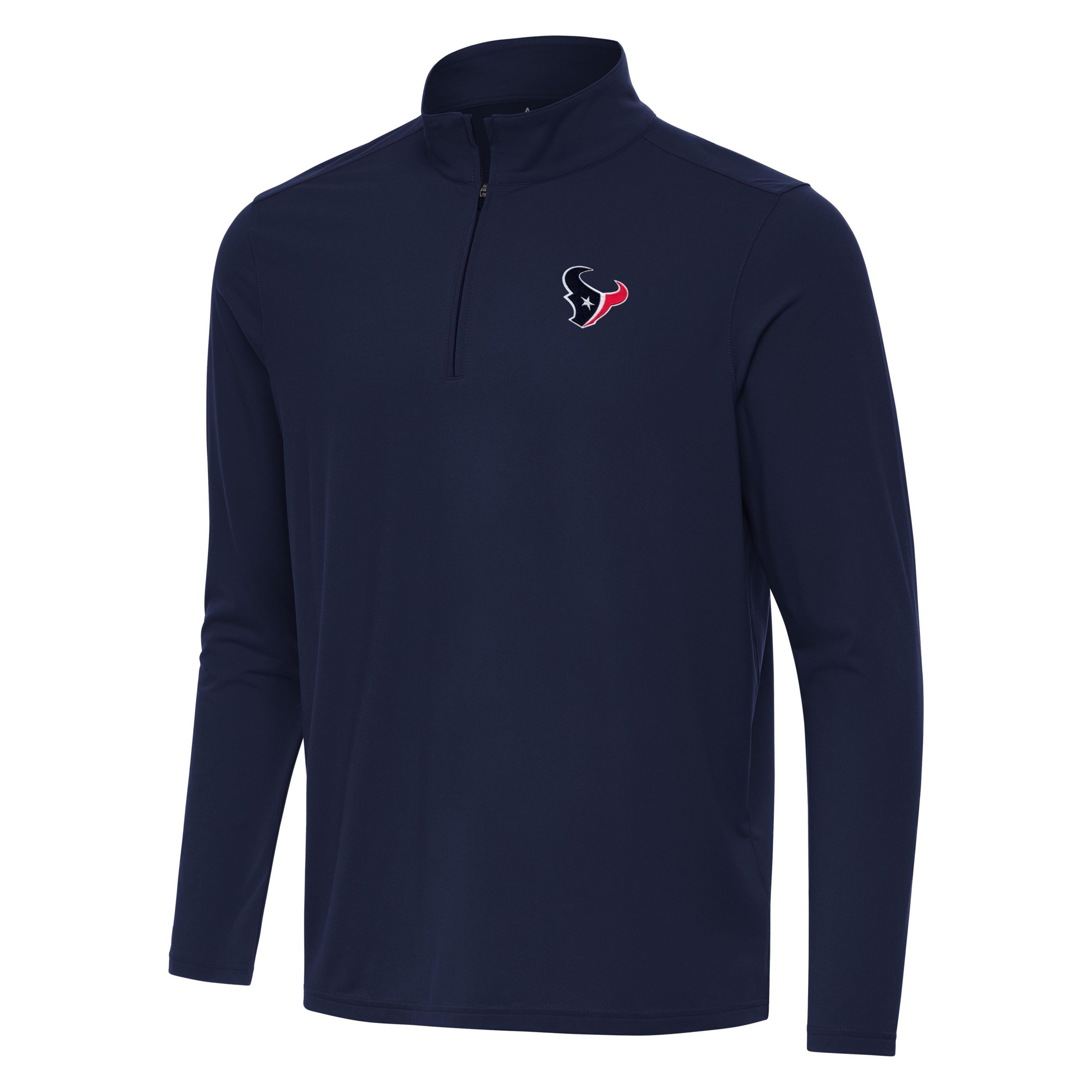 Antigua NFL Houston Texans Mens Intent 1/4 Zip Pullover