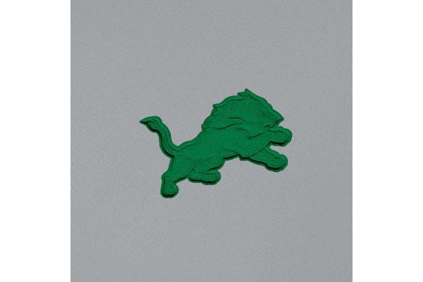 Antigua St. Patricks Day NFL Detroit Lions Mens Intent 1/4 Zip Pullover