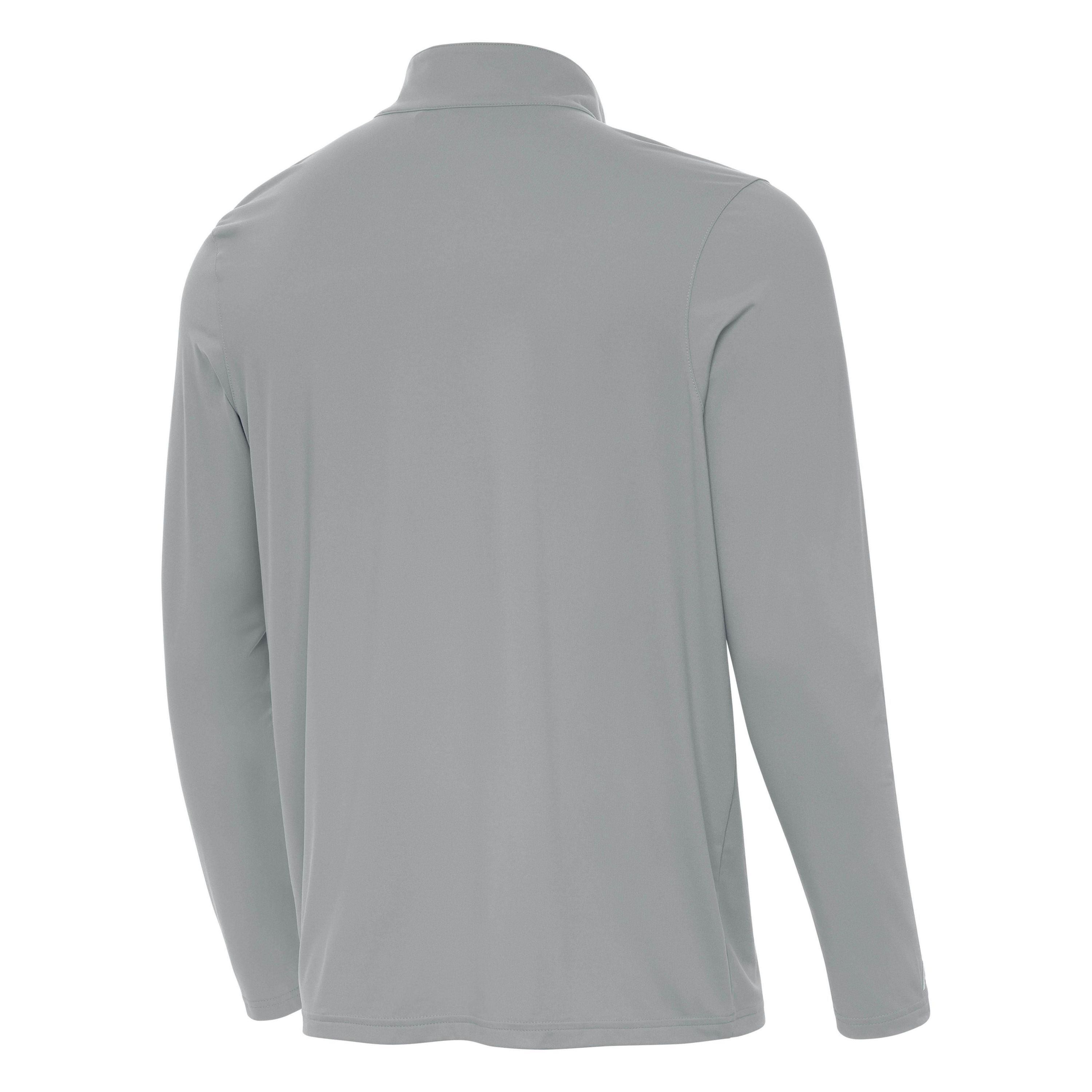 Antigua St. Patricks Day NFL Detroit Lions Mens Intent 1/4 Zip Pullover