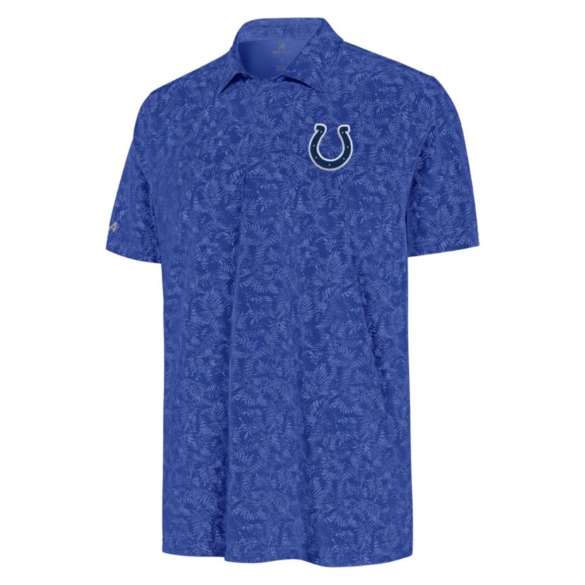 Antigua NFL Indianapolis Colts Mens Lush Polo