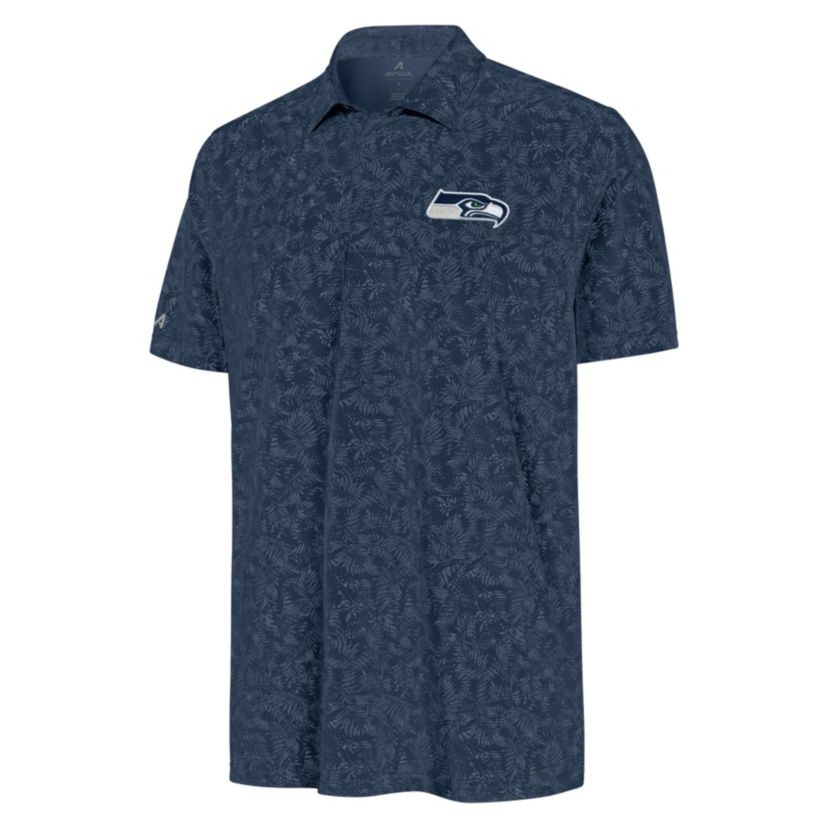 Antigua NFL Seattle Seahawks Mens Lush Polo