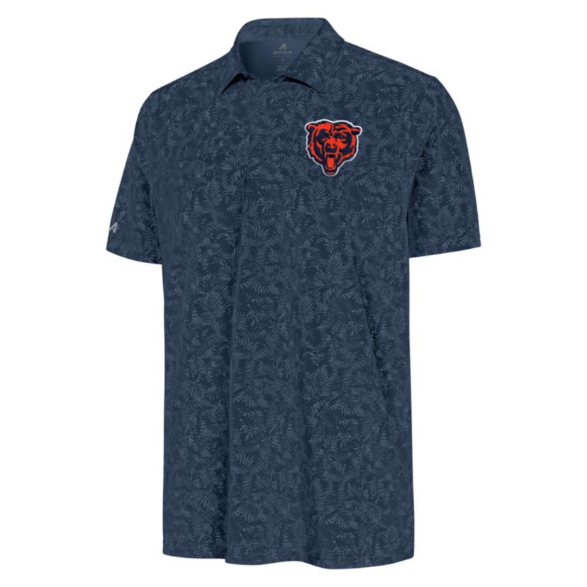 Antigua NFL Chicago Bears Bear Head Mens Lush Polo