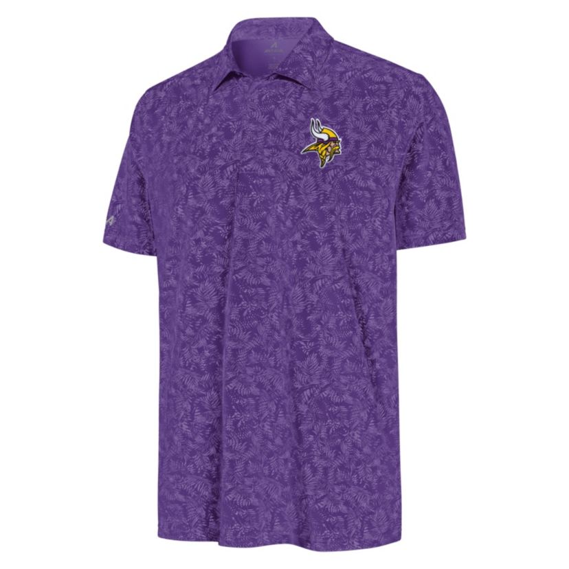 Antigua NFL Minnesota Vikings Mens Lush Polo