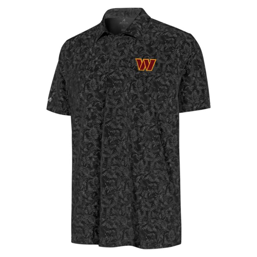 Antigua NFL Washington Commanders Mens Lush Polo
