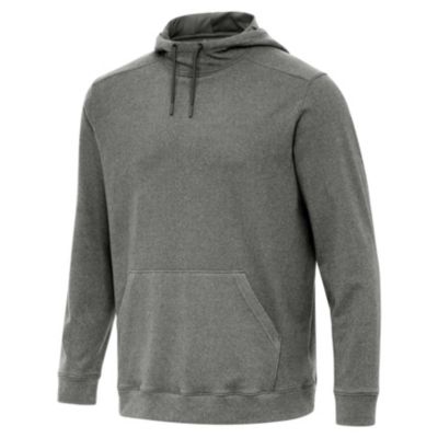 Antigua BLANK Men's Cloud Pullover Hood, Black, 3XL