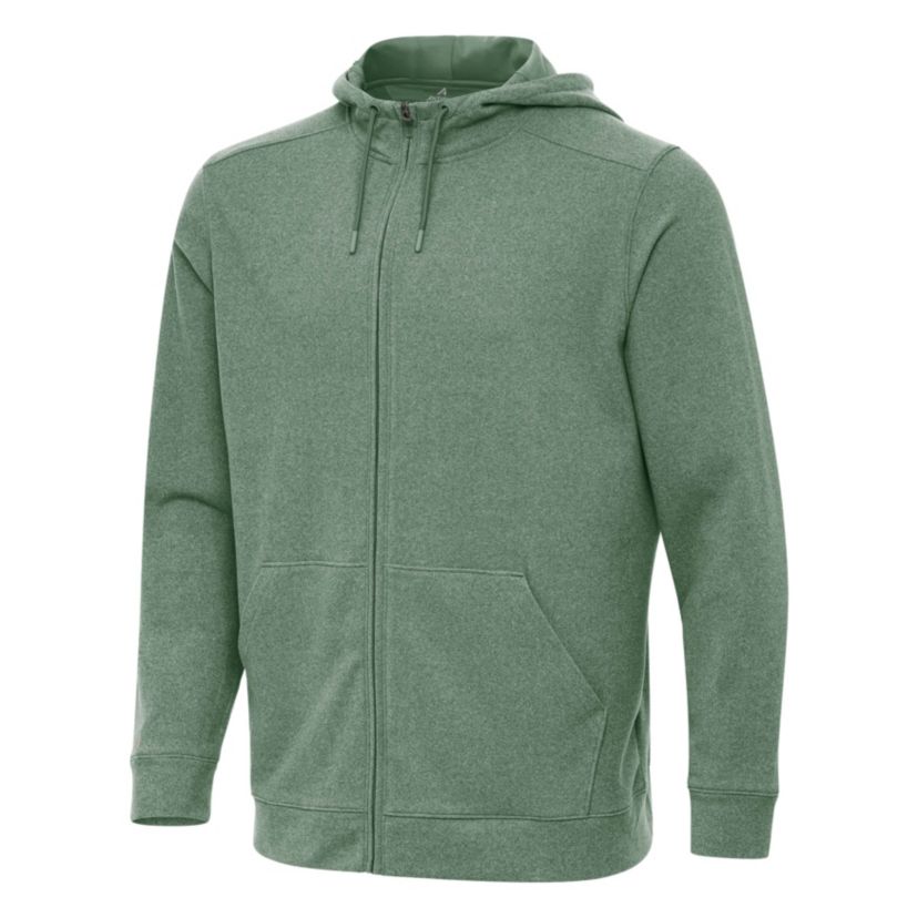 Antigua BLANK Mens Effortless Full Zip Hood