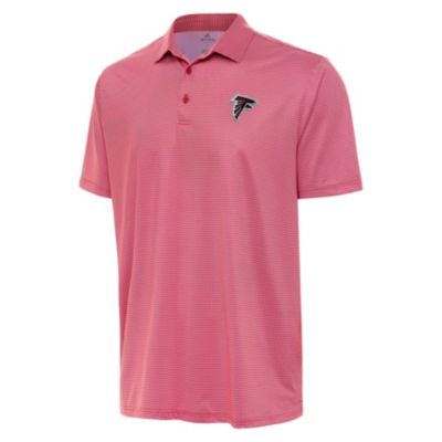 Antigua NFL Atlanta Falcons Men's Rings Polo, Red, 3XL