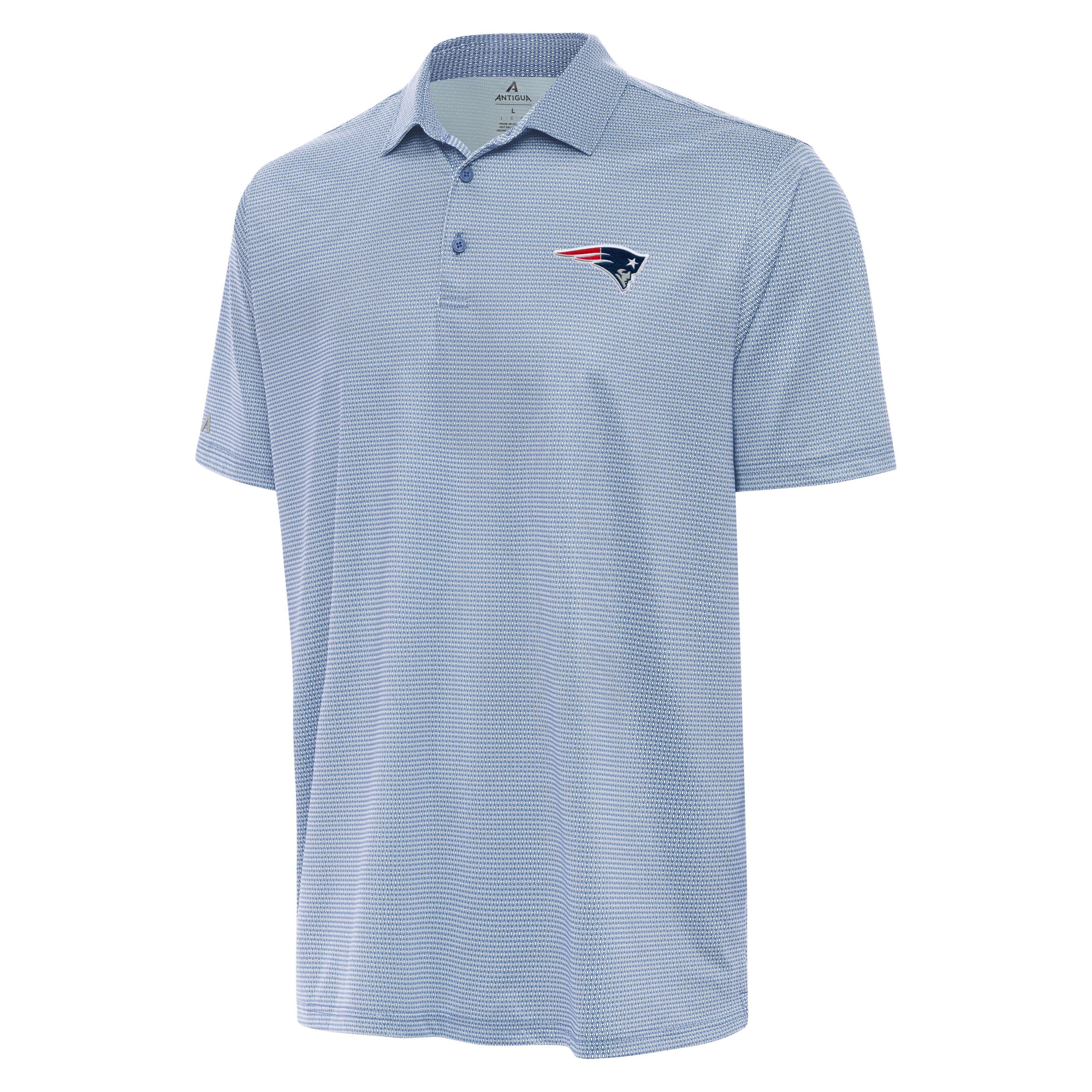 Antigua NFL New England Patriots Mens Rings Polo