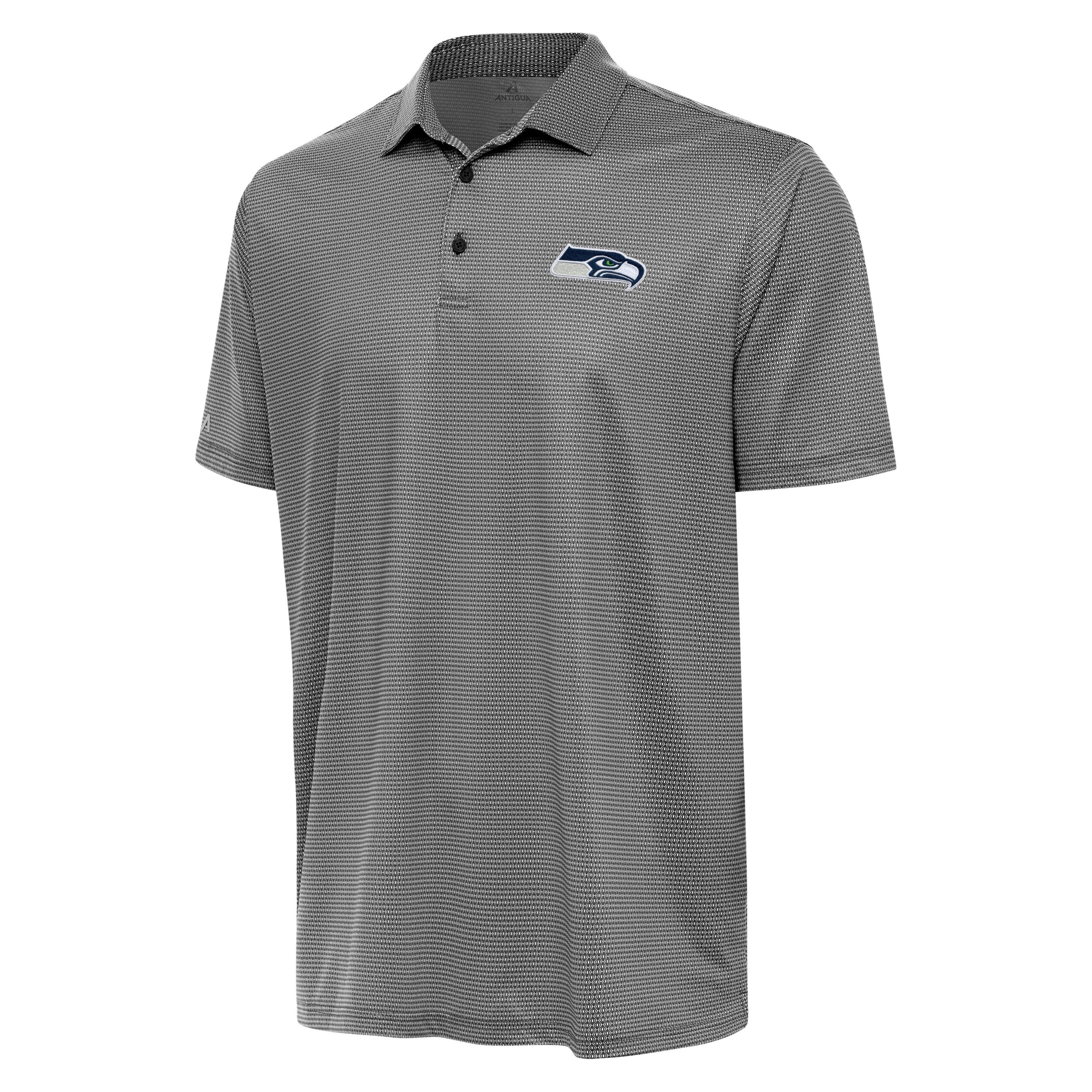 Antigua NFL Seattle Seahawks Mens Rings Polo
