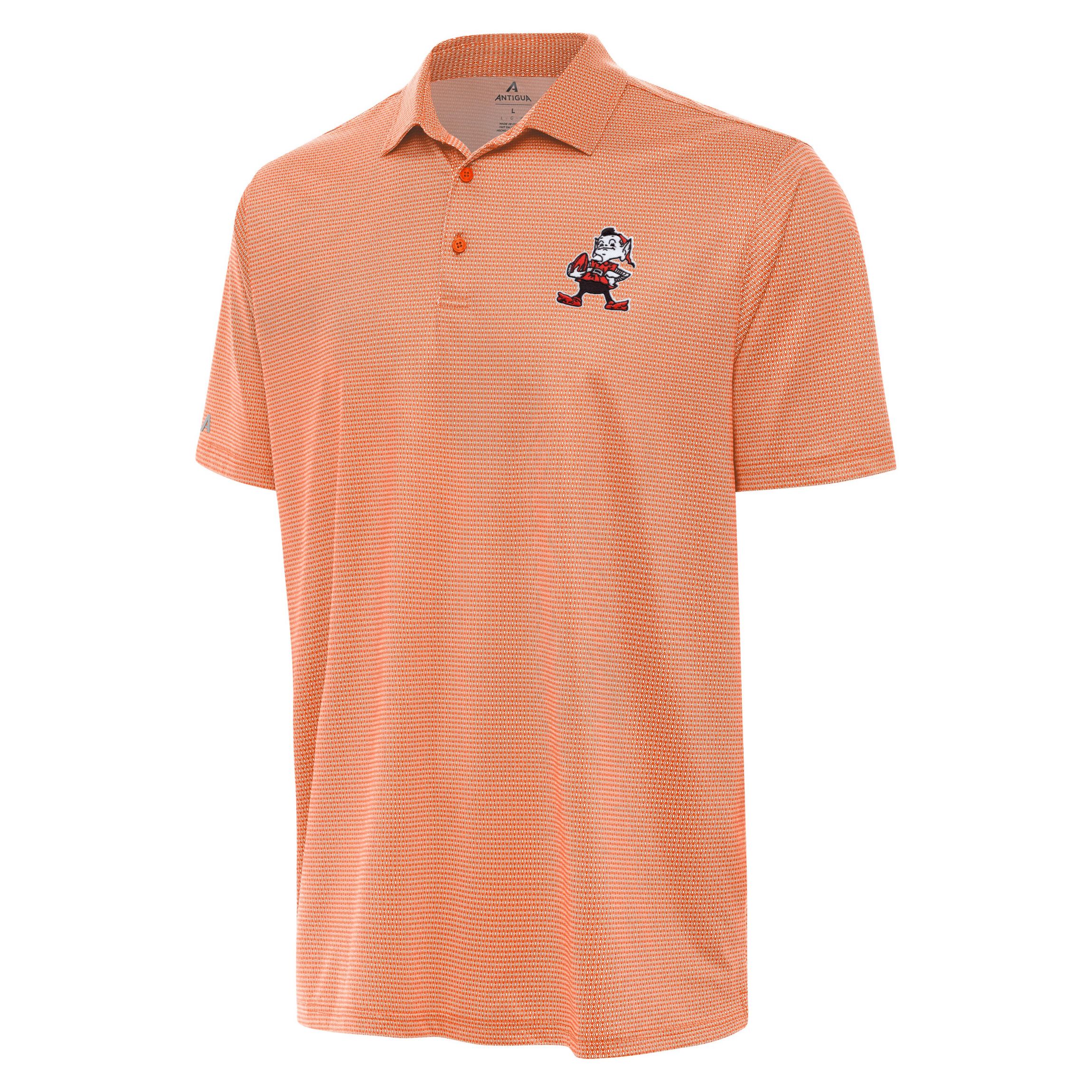 Antigua NFL Cleveland Browns Mens Rings Polo