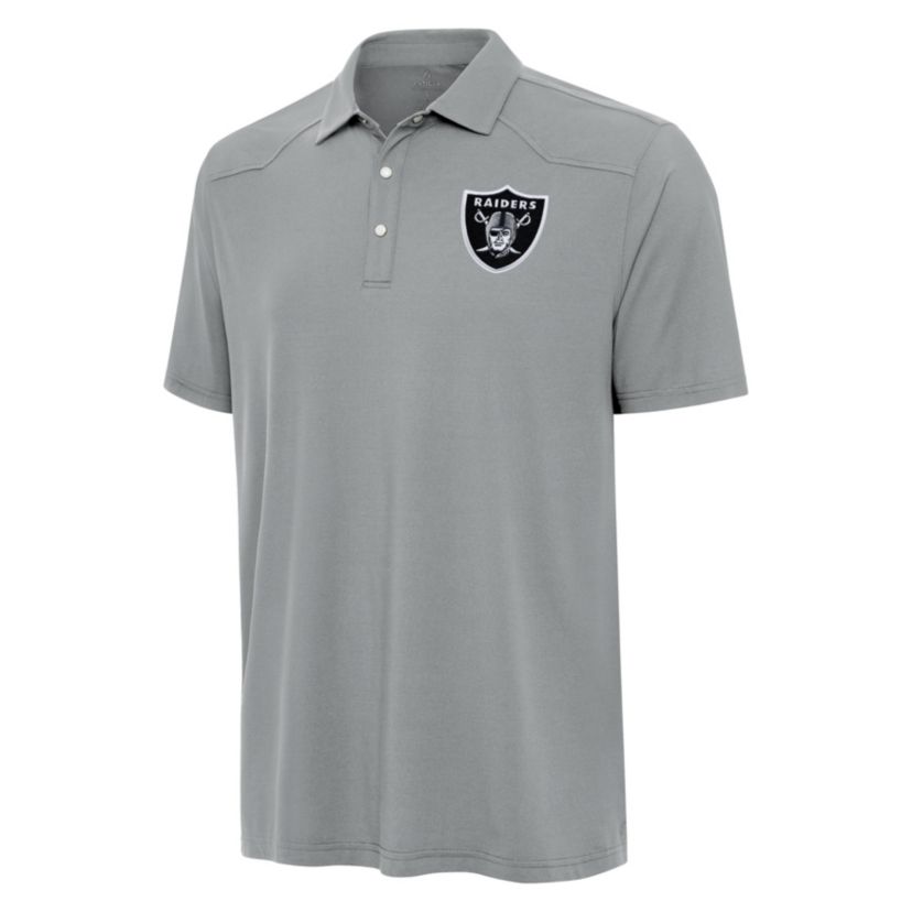 Antigua NFL Las Vegas Raiders  Mens Western Polo