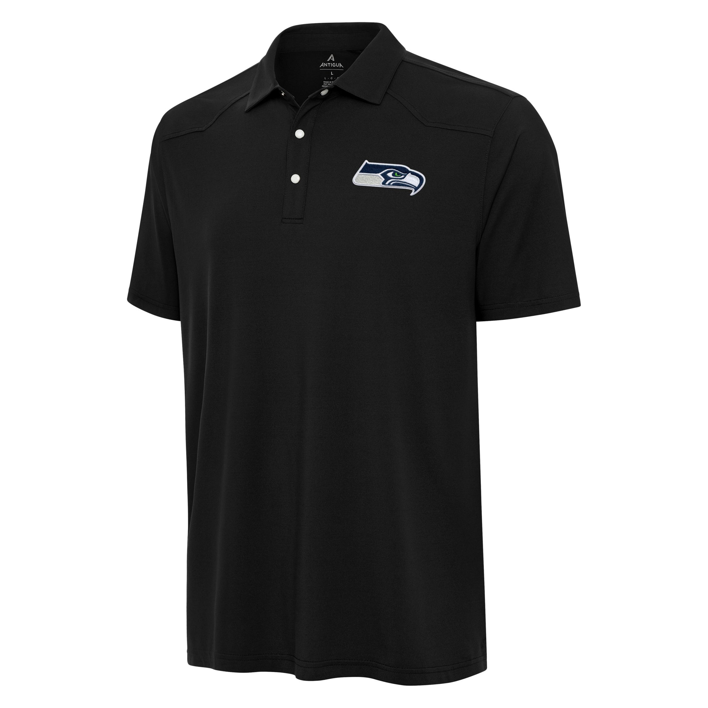 Antigua NFL Seattle Seahawks Mens Western Polo