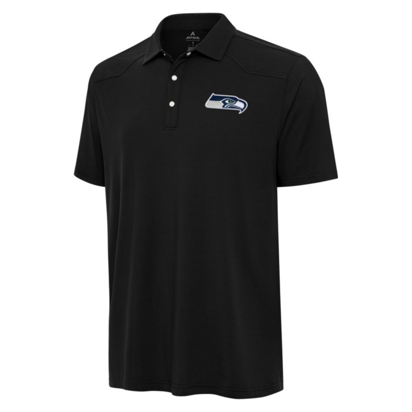 Antigua NFL Seattle Seahawks Mens Western Polo