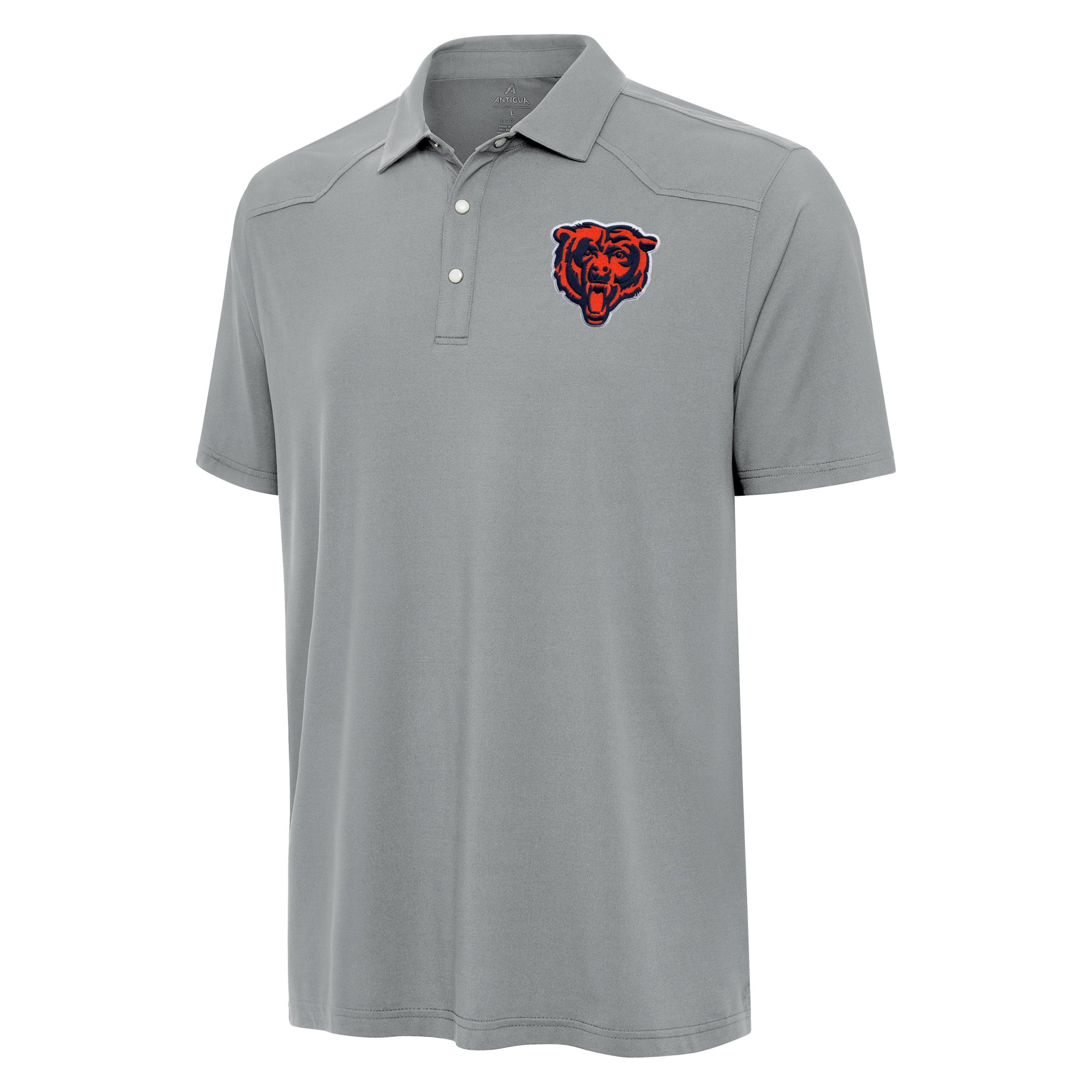 Antigua NFL Chicago Bears Mens Western Polo